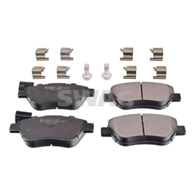 Bilde av SWAG 70 91 6876 Bremseklosser framaksel inkl. slitasjevarselkontakt med festemateriell FIAT: 500 Hatchback, Punto Evo C Cabrio