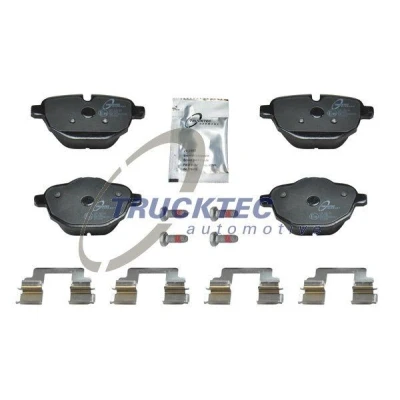 Bilde av TRUCKTEC AUTOMOTIVE 08.35.049 Bremseklosser bakaksel BMW: 5 Touring, Sedan, X3