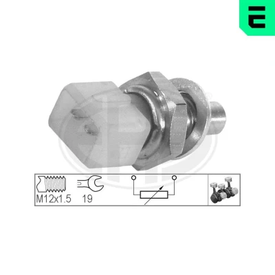 Bilde av Sensor, kjølemiddeltemperatur, opel,renault,volvo, 09 109 810, 3344169, 3345511, 44 01 77 00 737 571, 869 343, 91 810