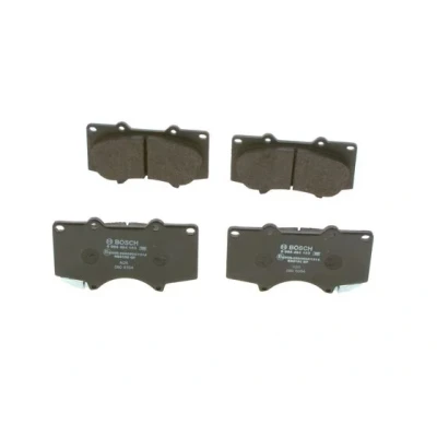 Bilde av BOSCH 0 986 494 153 Bremseklosser Low Metallic med akustisk slitasjevarsel TOYOTA: Land Cruiser Prado 150, 120, Hilux VIII Pick up