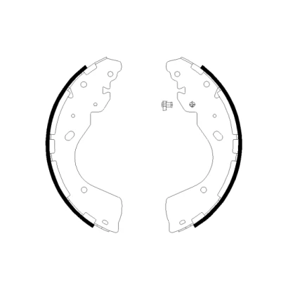 Bilde av TEXTAR 91081800 Bremsesko 294 56 uten håndbremsarm NISSAN: NP300 Navara Pick up, FORD: Ranger Mk3
