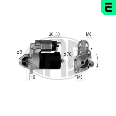 Bilde av ERA 220214A Starter 12 1,0 9