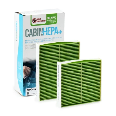 Bilde av PURFLUX AHH245 2 Kupéfilter Finstøvfilter (HEPA) 155 158 32 PEUGEOT: 208 I Hatchback, 207 2008 Stasjonsvogn, CITROËN: C4 II Cactus