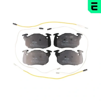 Bilde av OPTIMAL BP 09750 Bremseklosser framaksel inkl. slitasjevarselkontakt PEUGEOT: 306 Hatchback, CITROËN: ZX Hatchback