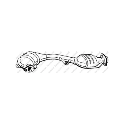 Bilde av Katalysator, Foran, Senter, subaru forester, impreza kombi, sedan, legacy iii, kombi outback, 44139AE131