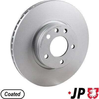 Bilde av JP GROUP 1263101300 Bremseskiver framaksel 296 28 5 ventilert belagt OPEL: Omega B Sedan, Caravan, A Sedan