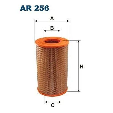 Bilde av FILTRON AR 256 Luftfilter 205 125 Filterinnsats FIAT: Ducato I Flatvogn lastebil/Chassis, Van, PEUGEOT: J5 lastebil/Chassis