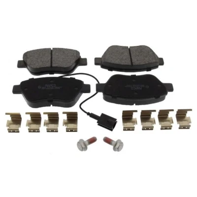 Bilde av MAPCO 6560 Bremseklosser framaksel med integrert slitasjesensor antihyle blikk FIAT: 500 Hatchback, BRAVO 2, Punto Evo ALFA ROMEO: MiTo