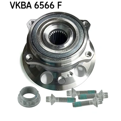 Bilde av SKF VKBA 6566 F Hjullagersett med flens, integrert ABS sensor 148 MERCEDES BENZ: E Klasse Sedan, T modell, C Sedan