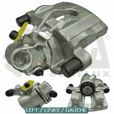 Bilde av ERA Benelux BC53397 Bremsecaliper høyre bakaksel VOLVO: V50, S40 II, C30, FORD: Focus 2 Kombi, 2, C Max, MAZDA: 3 Hatchback
