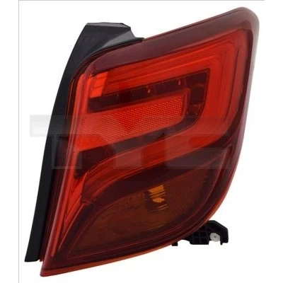 Bilde av TYC 11 15123 06 2 Baklykter høyre LED uten pæreholder, med TOYOTA: Yaris III Hatchback