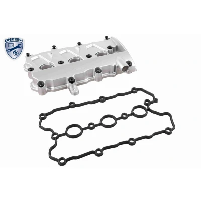 Bilde av VAICO V10 4952 Sylindertopp Hette høyre, for sylinder 1 3 med ventildeksletetning skruer EXPERT KITS + AUDI: A4 B7 Avant, A6 C6 Sedan, Avant