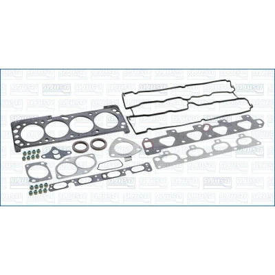 Bilde av AJUSA 52204000 Tetningssett, sylindertopp med sylinderhodepakning, ventilstangtetning MULTILAYER STEEL OPEL: Vectra C CC, B Sedan