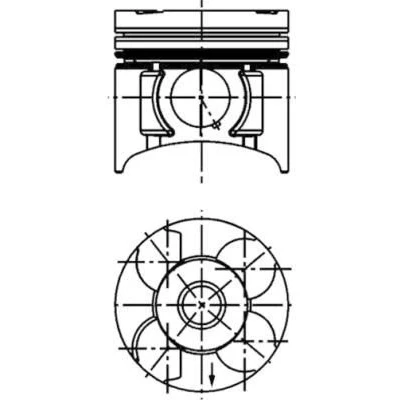 Bilde av KOLBENSCHMIDT 40392600 Motorstempel 79