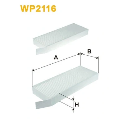 Bilde av Kupefilter WIX FILTERS WP2116