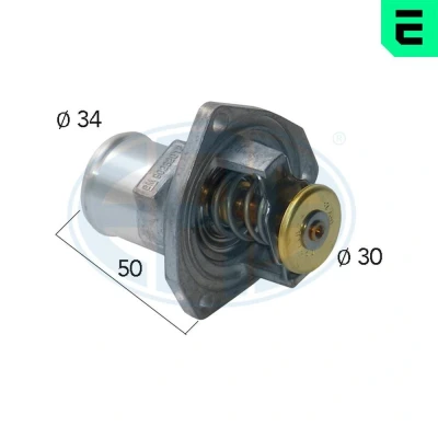 Bilde av ERA 350208A Termostat 92 med tetning Metall kapsling OPEL: Calibra A, Vectra A Sedan, Omega Caravan