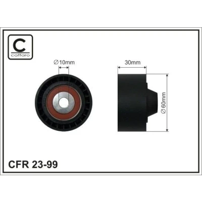 Bilde av Løpehjul, kilerem, citroën,ds,fiat,opel,peugeot, 16 114 229 80, 3641685, 5751 C9, G3, 9684015280