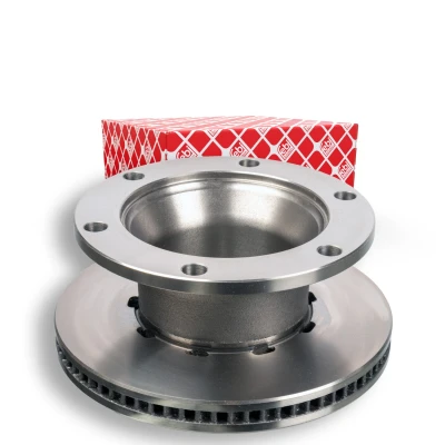 Bilde av FEBI BILSTEIN 27510 Bremseskiver bakaksel 330 34 6 245 innvendig ventilert belagt med ABS senorring
