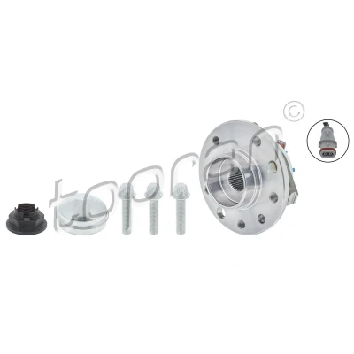 Bilde av TOPRAN 207 390 Hjullagersett OPEL: Zafira B, Astra H Caravan, Hatchback