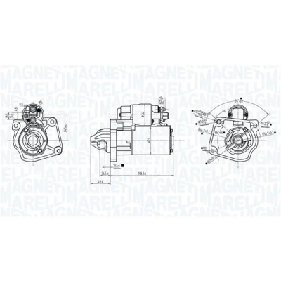Bilde av Starter, citroën,ds,opel,peugeot, 1614016380, 3695503, 9674077280