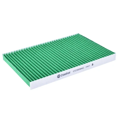 Bilde av Castrol filters CC0094C Kupéfilter Karbonfilter, med antibakteriell effekt 243mm 186mm 20mm KIA: cee‘d II Hatchback, I Hatchback