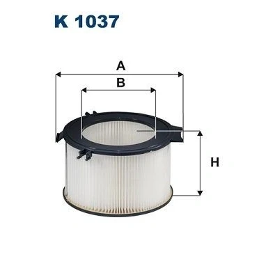 Bilde av FILTRON K 1037 Kupéfilter Partikkelfilter 102 VOLKSWAGEN: Transporter 4 Bus, 4, California Westfalia T4 Minibuss