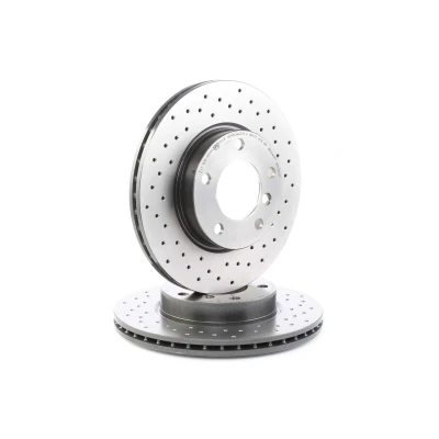 Bilde av BREMBO XTRA LINE 09.5390.3X Bremseskiver 286 22 5 perforert / ventilert belagt høy karbon med skruer BMW: 3 Sedan, Z4 Roadster, Coupé