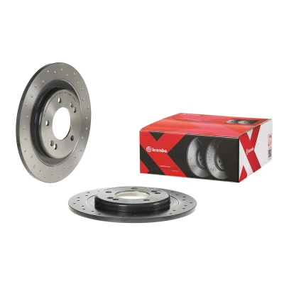 Bilde av BREMBO 08.C250.1X Bremseskiver 284 10 5 hullet, fullt ut belagt høy karbon med skruer KIA: cee‘d II Hatchback, Sportswagon