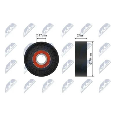 Bilde av Strammerull, kilerem med ribber, skoda fabia i, combi praktik sedan 047 903 306 C