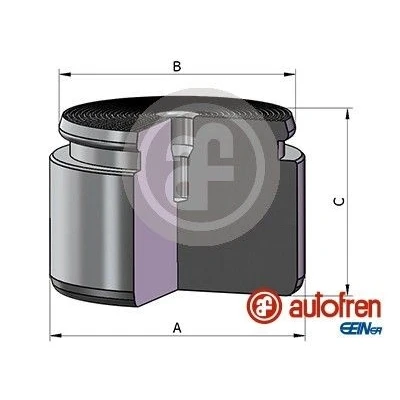 Bilde av AUTOFREN SEINSA D025625 Stempel, bremseklave 46 framaksel BREMBO LAND ROVER: Range Rover 3