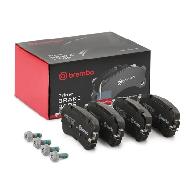 Bilde av BREMBO P 61 133 Bremseklosser ekskl. slitasjevarselkontakt med antihyle blikk, bremsecaliperskruer uten tilbehør TOYOTA: Proace II Van