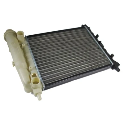 Bilde av THERMOTEC D7F008TT Radiator Aluminium, plast for kjøretøy uten luftkondisjonering 388 322 40 Manuel girkasse Kjøleribber satt sammen mekanisk
