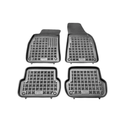 Bilde av REZAW PLAST 200301 Gulvmatte sett gummi foran og bak 4 svart Skreddersydd AUDI: A4 B7 Avant, B6 Sedan