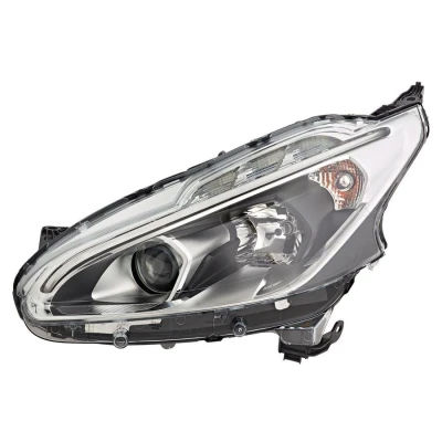 Bilde av VALEO ORIGINAL PART 046634 Frontlykter venstre H7, PWY24W LED for høyrekjøring uten motor høydejustering hovedlys PEUGEOT: 208 I Hatchback