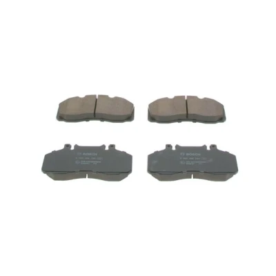 Bilde av BOSCH 0 986 468 350 Bremseklosser Low Metallic med montageanvisning MERCEDES BENZ: Sprinter 5 T Flatvogn lastebil/Chassis, E Klasse Sedan