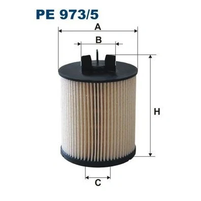 Bilde av FILTRON PE 973/5 Drivstoffilter Filterinnsats AUDI: A2