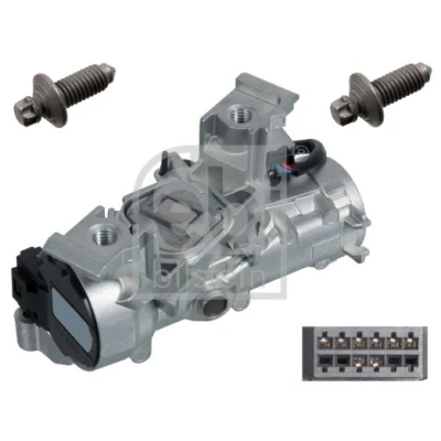 Bilde av FEBI BILSTEIN 107817 Rattlås med skruer, bryter VOLKSWAGEN: Touran I, Caddy 3, Golf 5, SKODA: Octavia 2 Combi, AUDI: A3 Sportback