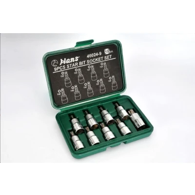 Bilde av HANS 46024 9 Pipesett torx 1/2 firkant