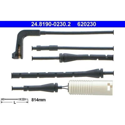 Bilde av ATE 24.8190 0230.2 Bremsebeleggslitasje BMW: 7