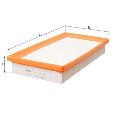 Bilde av MAHLE ORIGINAL LX 4529 Luftfilter 42,3 151 268,3 Filterinnsats TOYOTA: Corolla XII Stasjonsvogn, C HR, Camry VIII Sedan, SUZUKI: Across SUV