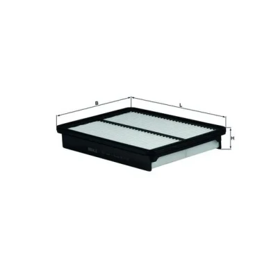 Bilde av MAHLE ORIGINAL LX 2956 Luftfilter 42,2 199 276,5 Filterinnsats HYUNDAI: SANTA FE 2, KIA: SORENTO 2