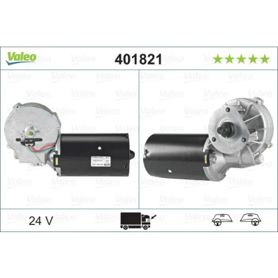 Bilde av VALEO ORIGINAL PART 401821 Vindusviskermotor 24 foran for høyre/venstre ratt