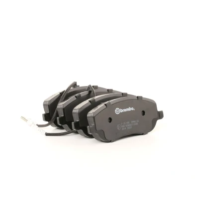 Bilde av BREMBO P 23 090 Bremseklosser inkl. slitasjevarselkontakt med bremsecaliperskruer uten tilbehør PEUGEOT: 807, Expert I Van, CITROËN: C8
