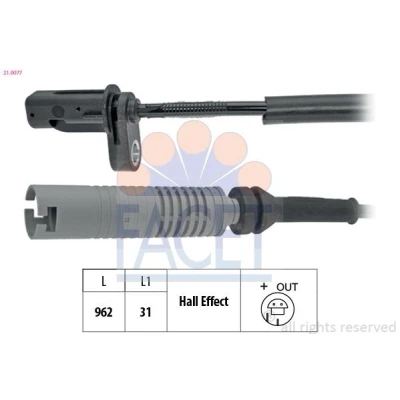 Bilde av ABS sensor FACET 21.0077