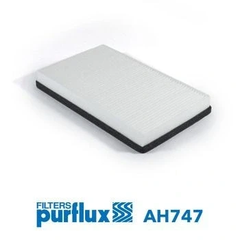 Bilde av PURFLUX AH747 Kupéfilter pollenfilter 252mm 154mm 35mm