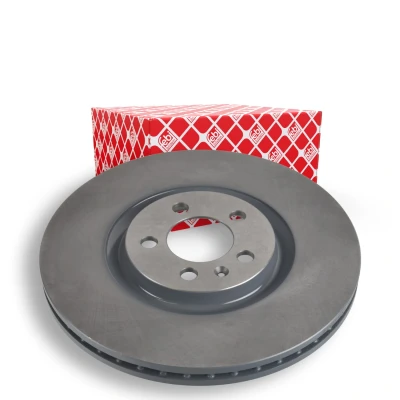 Bilde av FEBI BILSTEIN 107713 Bremseskiver framaksel 310 25 5 100 innvendig ventilert belagt AUDI: A1 Sportback, Hatchback, VOLKSWAGEN: Polo V Hatchback