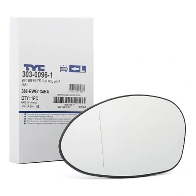 Bilde av TYC 303 0098 1 Speilglass venstre BMW: Hatchback, 3 Touring, Sedan
