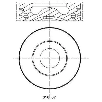 Bilde av Stempel, citroën,fiat,ford,jaguar,peugeot, 06 28 S6, 13 73 52 2, 1345476, 1345477, 1345478, 5S7Q 6K100 AAC, ABC, A
