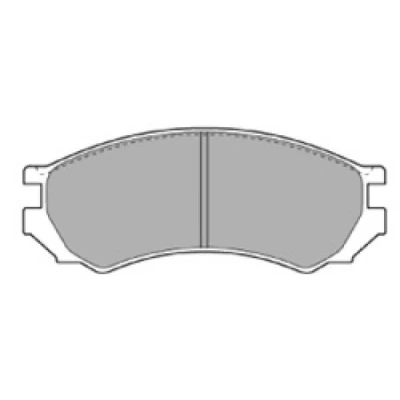 Bilde av MAPCO 6345 Bremseklosser framaksel NISSAN: SUNNY 3, 3 Liftback