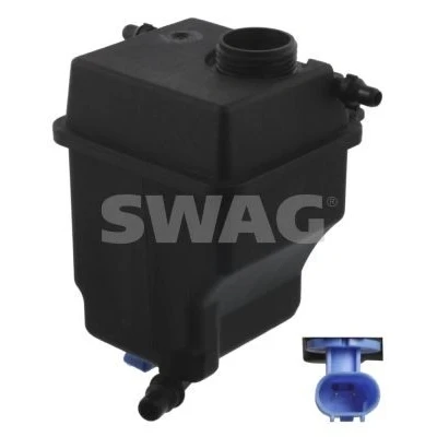 Bilde av SWAG 20 93 8458 Ekspansjonstank uten deksel, Med skrue, sensor BMW: X5, LAND ROVER: Range Rover 3
